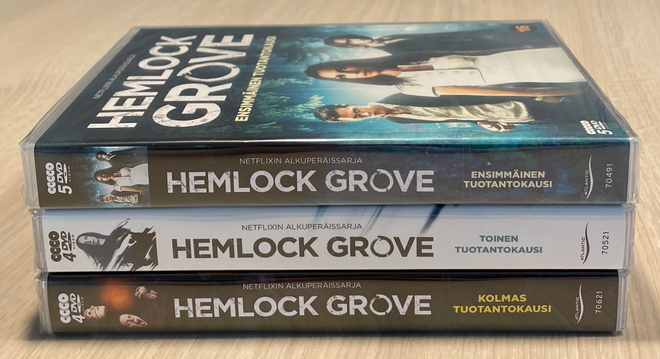 Hemlock Grove (2013-2015) koko tv-sarja (13DVD) *UUSI*