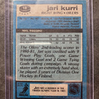 1981-82 Topps Jari Kurri Rookie # 18 - pikkukuva 2