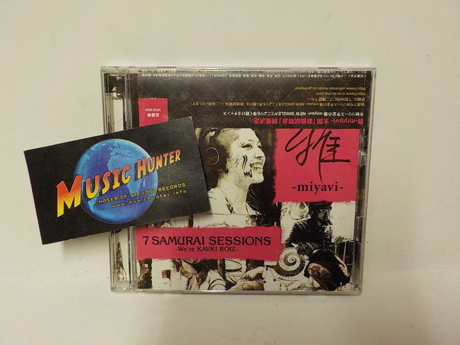 MIYAVI - 7 SAMURAI SESSIONS - WE'RE KAVKI BOIZ - CD + DVD