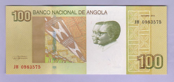 Angola 100 Kwanzas v.2012 UNC P-153a