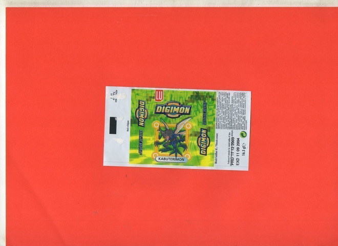 DIGIMON. KABUTERIMON. Täytevohvelin kääre