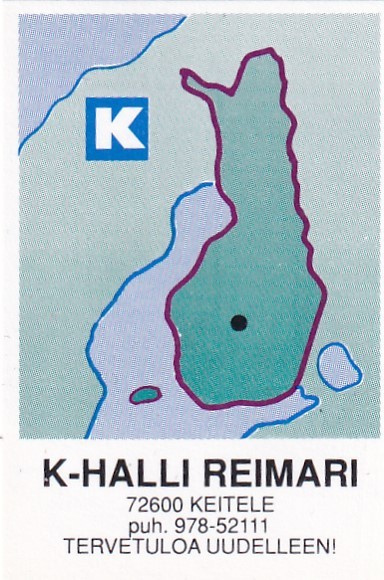 Keitele, K-Halli Reimari , Kesko  7/15