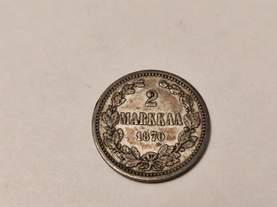 2 mk 1870, hopeaa