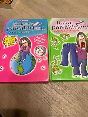 Rakas nuija paivakirjani kirjat 2 kpl