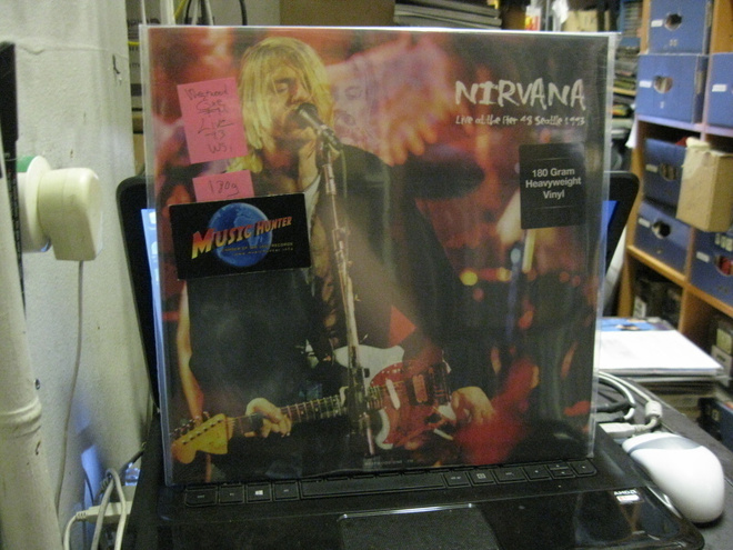 NIRVANA - LIVE AT THE PIER 48 SEATTLE 1993 LP UUSI +
