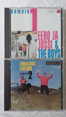 CD Eero ja Jussi & The Boys: Numero 1 ja Numero 2