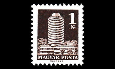 Unkari 2503A ** Käyttösarja Hotelli Budapest (11¼) (1969)