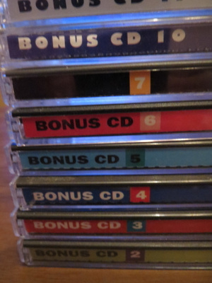 Bonus CD 2, 3, 4, 5, 6, 7, 10 & 11 8CD
