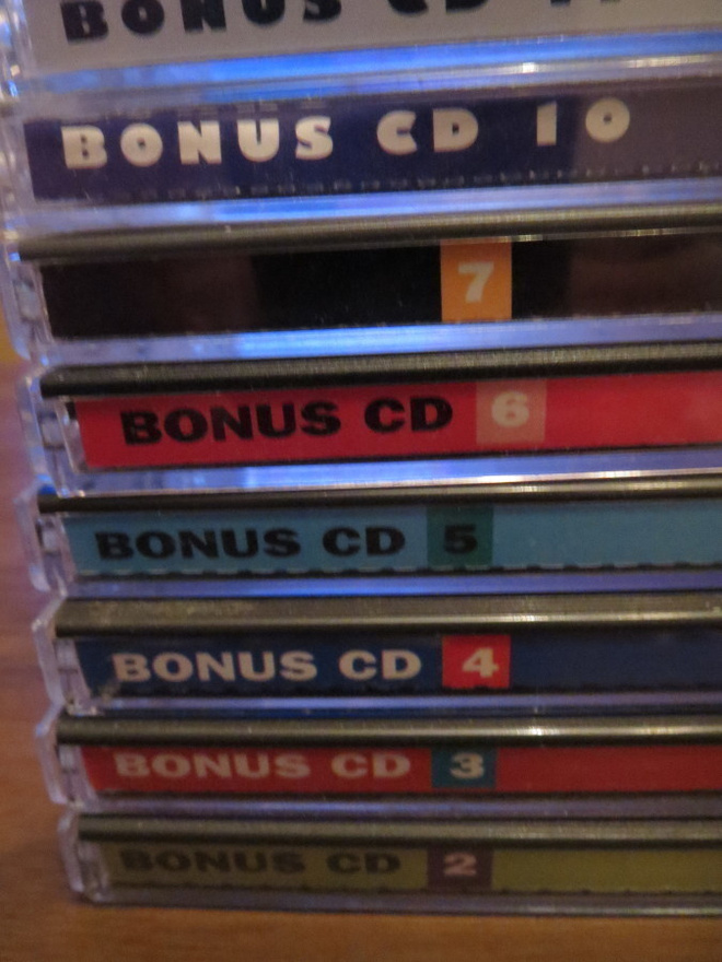 Bonus CD 2, 3, 4, 5, 6, 7, 10 & 11 8CD