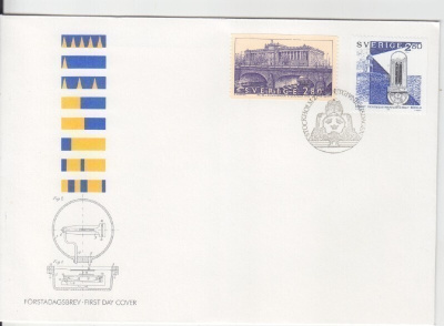 Ruotsi fdc 1992