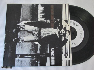 U2 When love comes to town 7 45 UK 1989