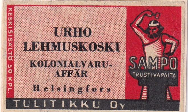 Helsinki, Urho Lehmuskoski , Tulitikku Oy    b549
