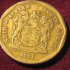 50 cents 1991 Etelä-Afrikka - South Africa - pikkukuva 2