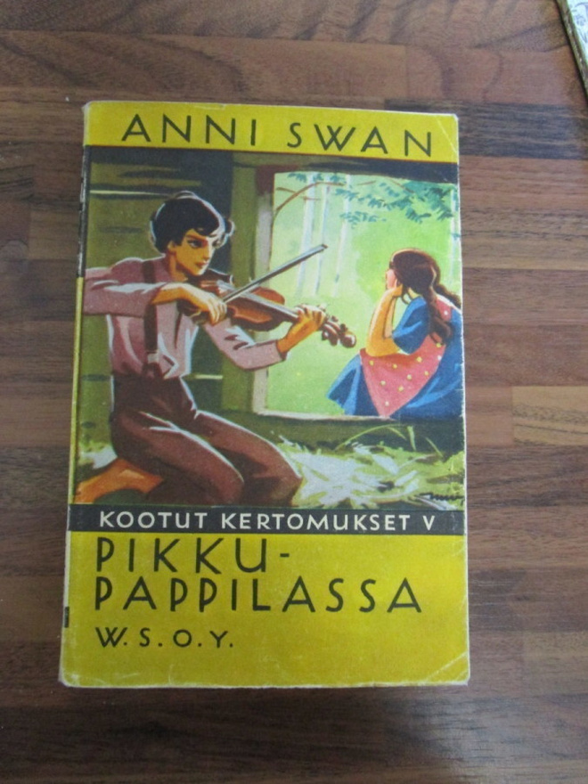 ANNI SWAN - pikkupappilassa ( nidottu 7.p v 1953