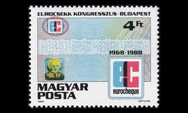 Unkari 3965 ** Eurocheck-järjestelmä (1988)