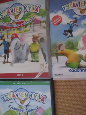 Ystävien kylä paketti 3DVD