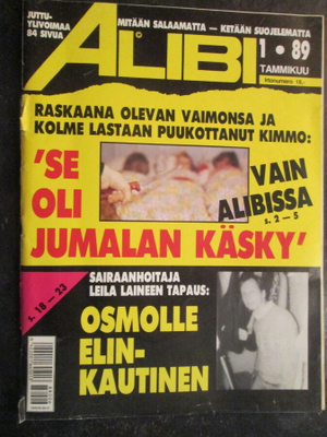 ALIBI RIKOSLEHTI 1 / 1989
