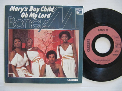 Boney M. Mary's Boy Child / Oh My Lord 7" sinkku Ranska
