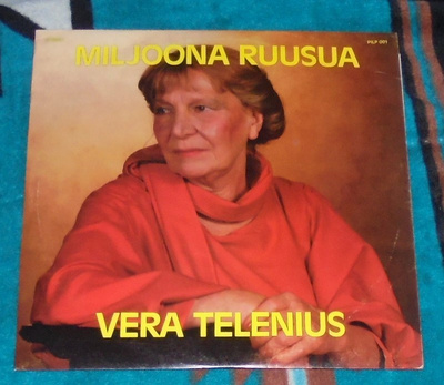 VERA TELENIUS ~ Miljoona Ruusua ~ LP