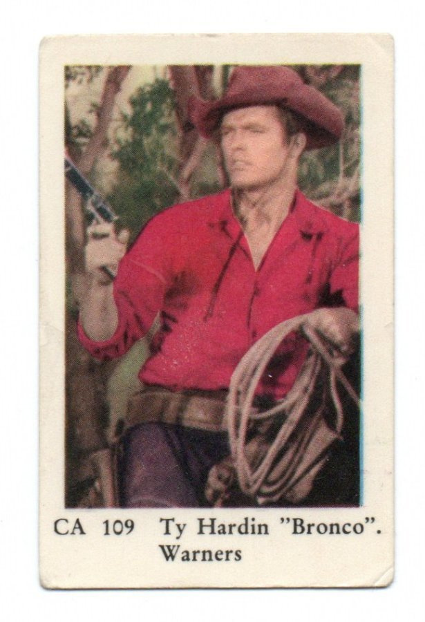 CA n:o 109 Ty Hardin "bronco"  Purkkakuva