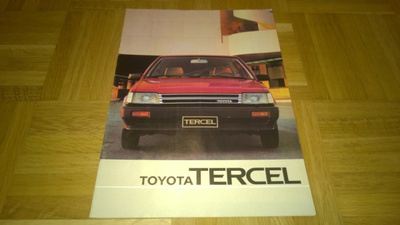 Esite Toyota Tercel, 1982