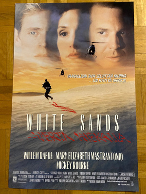 Vanha elokuvajuliste: White sands - Verta hiekalla