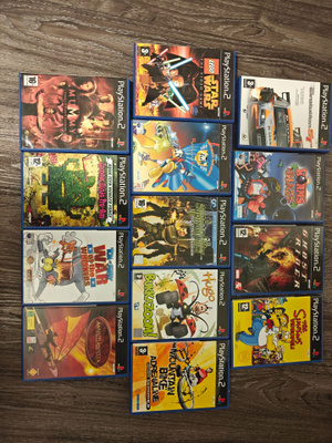 PS2 pelipaketti (13 peliä)