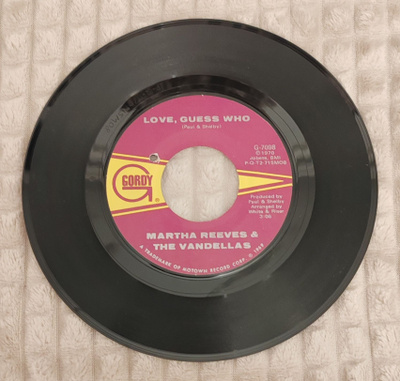 Martha Reeves & The Vandellas I Should Be Proud 7"Single