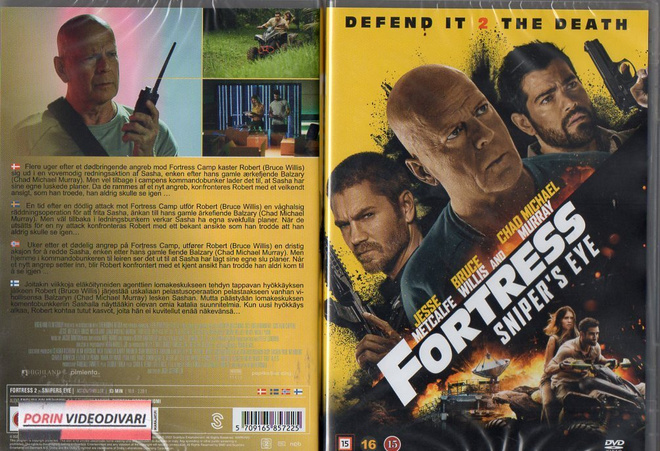 Fortress 2 sniper´s eye	(80 127)	UUSI	-FI-	DVD	 bruce willis