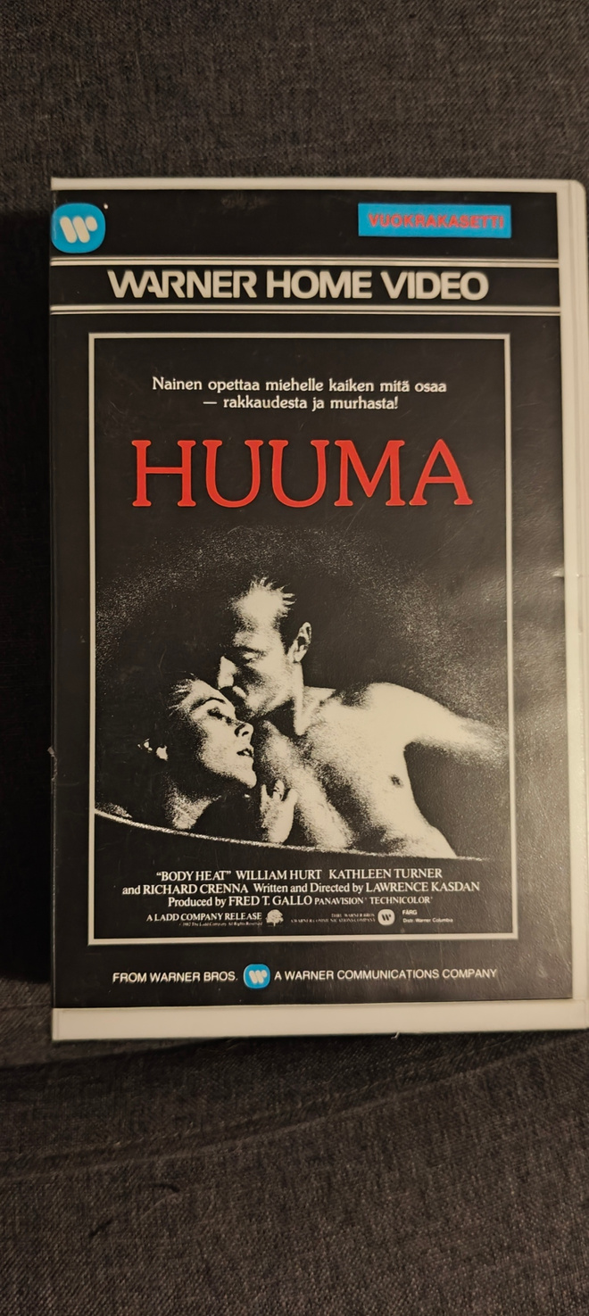 Huuma - the body heat vhs