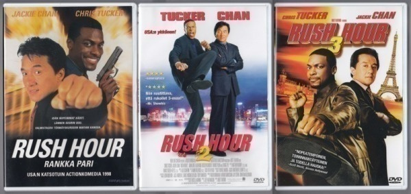 Rush Hour  1 - 3  (3DVD)  Jackie Chan, Chris Tucker
