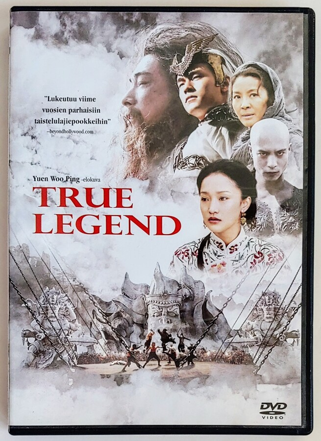 TRUE LEGEND – Suomi-DVD 2010 - Kiina, Kung Fu – Su Qi-Er
