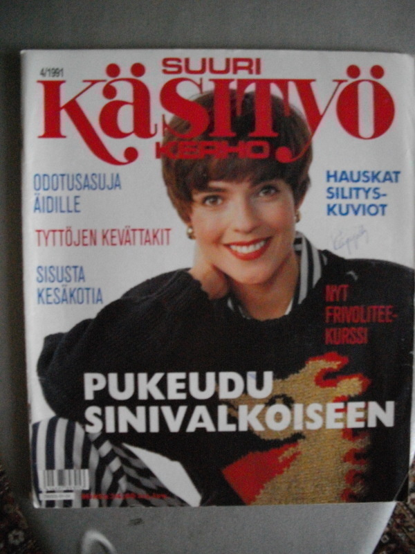 Suuri Käsityökerho Nro 4/1991 (8.11)