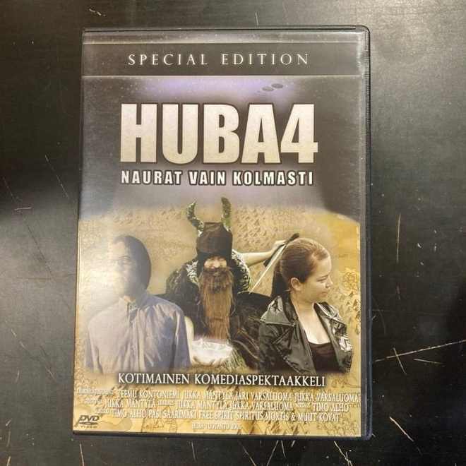 Huba4 - naurat vain kolmasti DVD