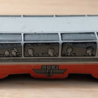 Bussi linja-auto peltilelu peltiauto Made in West Germany - pikkukuva 3