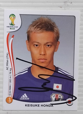 Keisuke Honda Japani signed
