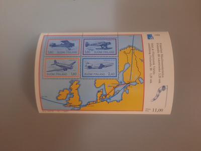 // blokki Finlandia 88 BL4 ** lentokoneet