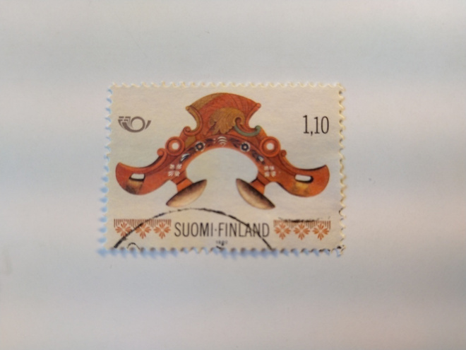 Silat postimerkki 1,10 markka