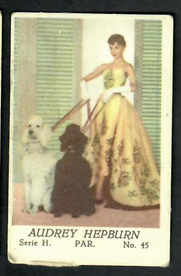 Keräilykuva - Audrey Hepburn Serie H. No. 45 PAR.