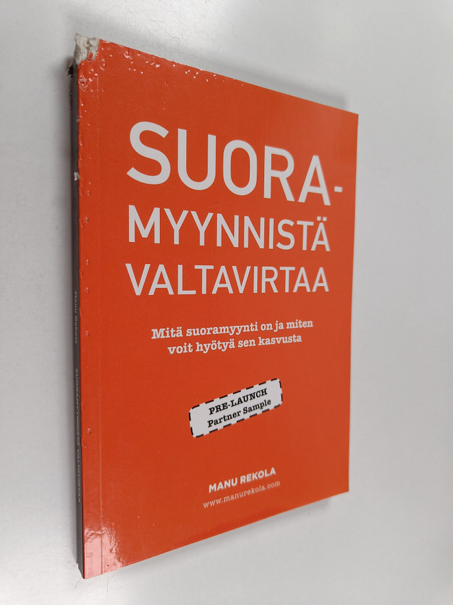Manu Rekola : Suoramyynnistä valtavirtaa