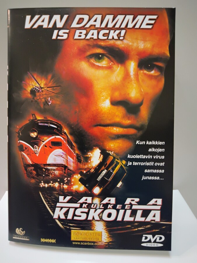 dvd Vaara kulkee kiskoilla - Derailed