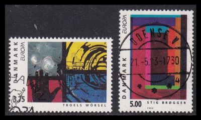Tanska 1052-3 o Europa nykytaide (1993)