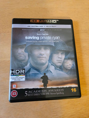 Pelastakaa sotamies Ryan (4K Ultra HD + Blu-ray)