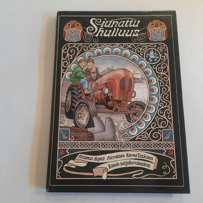Siunattu hulluus Kemin sarjakuvakeskus, tekijän omiste