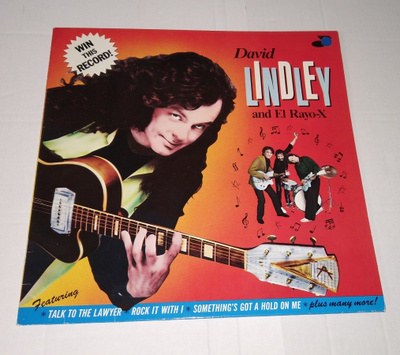 DAVID LINDLEY WIN THIS RECORD LP AS 52421