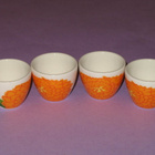 IITTALA / MARIMEKKO: PRIMAVERA -MUNAKUPIT ( 4 KPL) - pikkukuva 1