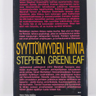 Stephen Greenleaf : Syyttömyyden hinta - pikkukuva 2