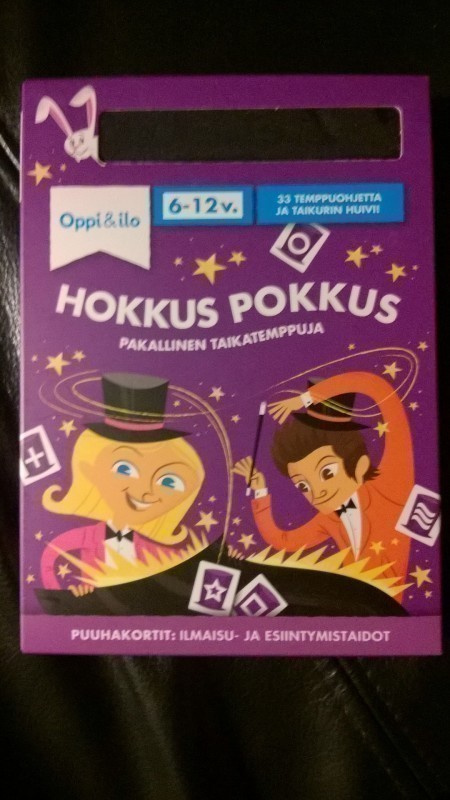 hokkus pokkus  - pakallinen taikatemppuja