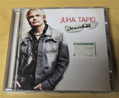 Juha Tapio: Ohikiitävää cd-levy