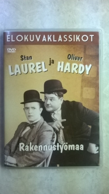 Rakennustyömaa (Laurel Ja Hardy) DVD